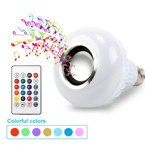 Music Playing LED Light Bulb